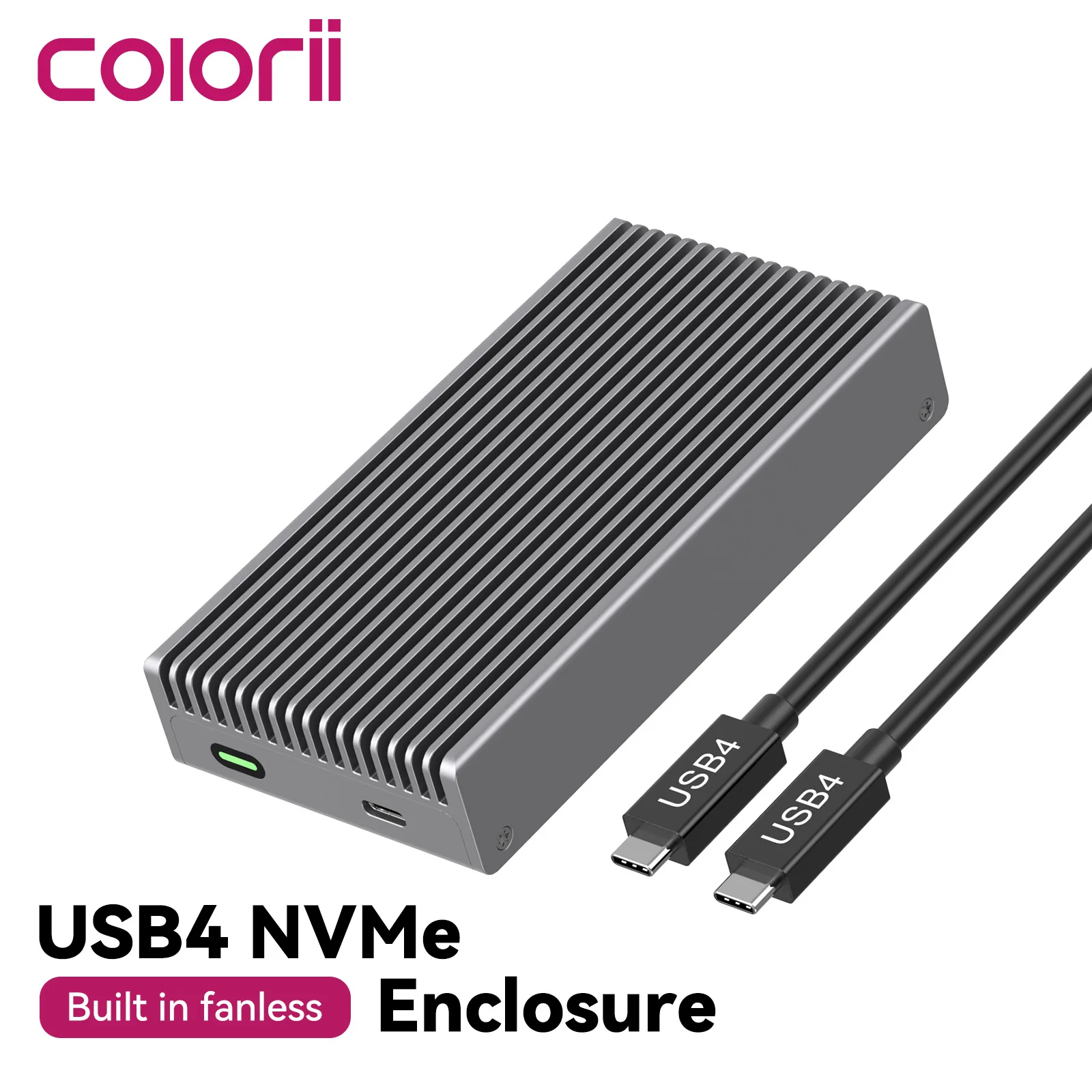 Usb4 40Gbps External Ssd 8Tb - Custodia SSD USB4 M.2 NVMe da
