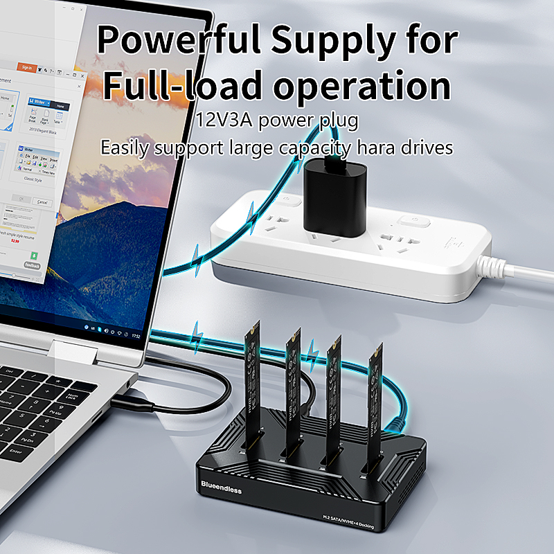 Blueendless Docking station SS - 8Tb M2 Nvme Ssd recensione e prezzo