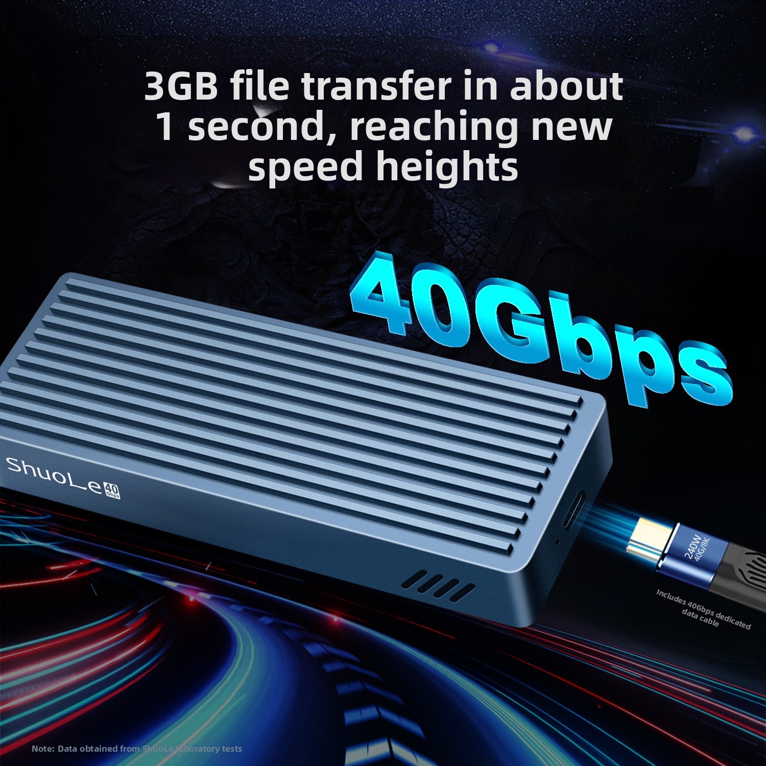 Custodia SSD NVMe USB 4.0 M.2  - Usb4 40Gbps External Ssd 8Tb recensione e prezzo