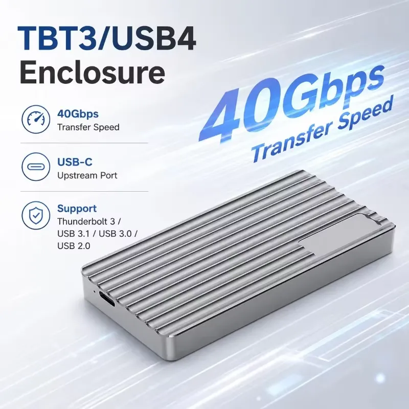 AP01 per Case Esterno Portatil - Usb4 40Gbps External Ssd 8Tb recensione e prezzo