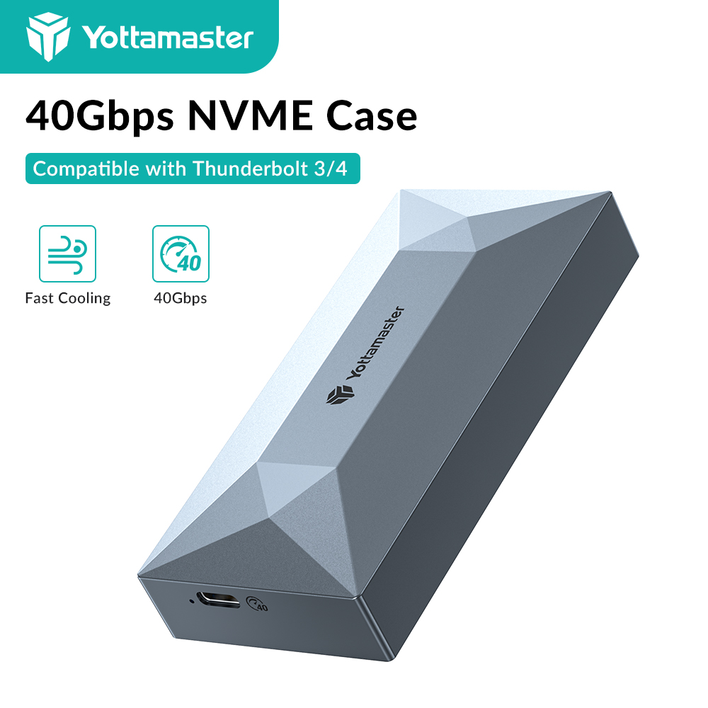 Yottamaster 40Gbps NVMe SSD En - Thunderbolt 4 External Ssd 4Tb recensione e prezzo