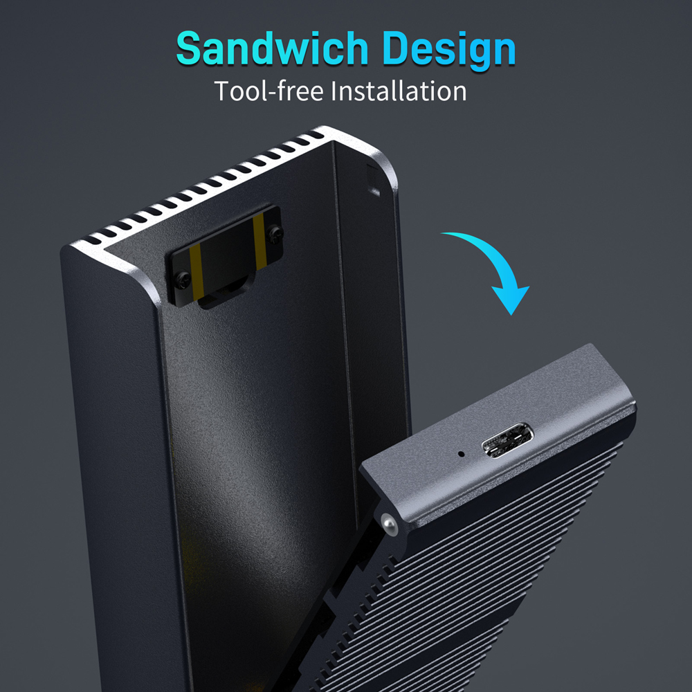 FIDECO Case in Alluminio per S - 8Tb M2 Nvme Ssd recensione e prezzo